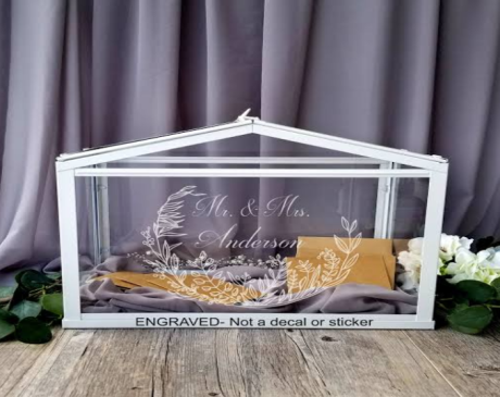 Acrylic Box with Engraving