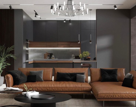Create Statements with a Brown Sofa