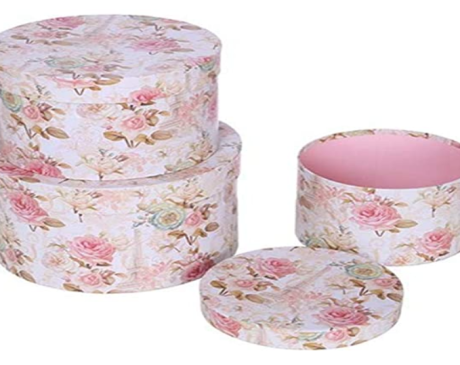 Floral Hat Box