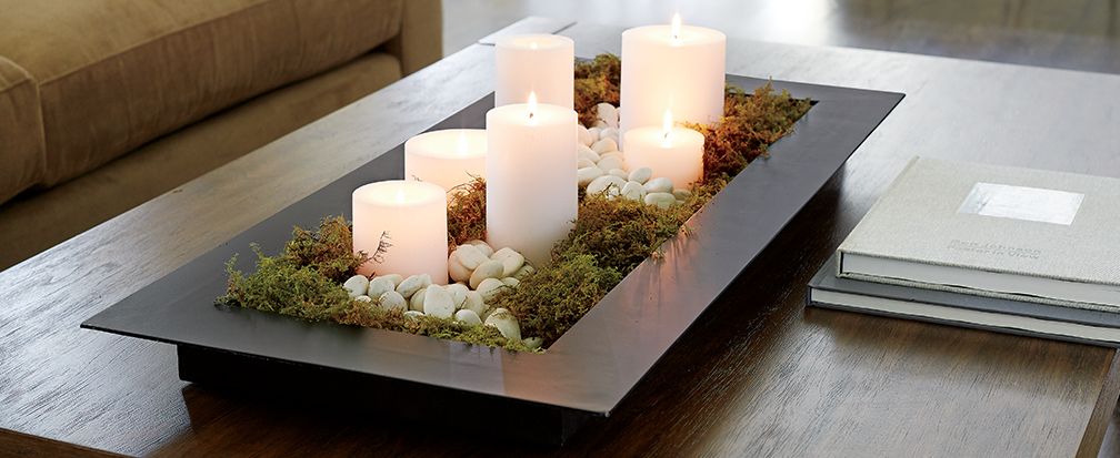 A Candle Centerpiece