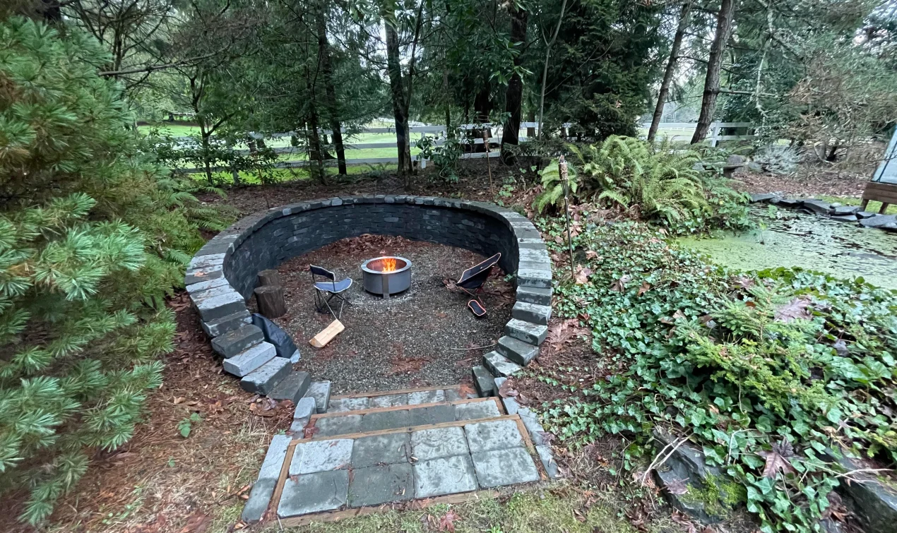 A Small Stone Sunken Fire Pit .jpg