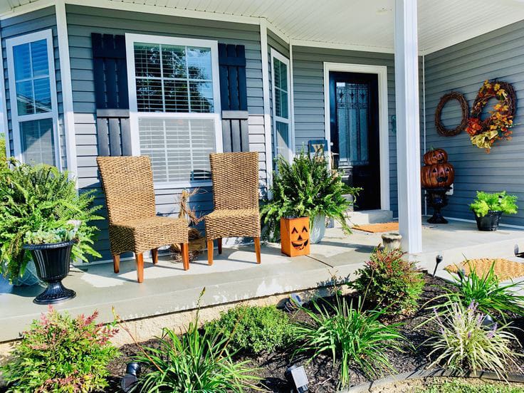 Asymmetrical Front Porch