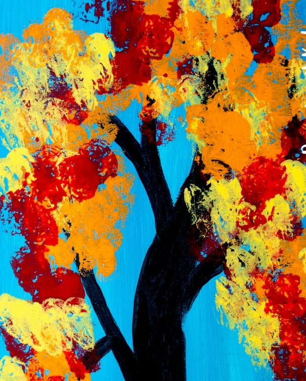 Autumn Tree Painting