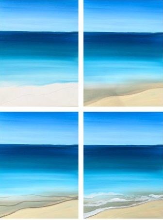 Beach Scene Painting