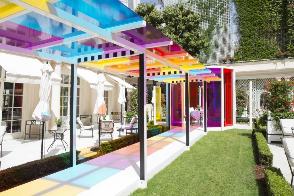 Colorful Pergola