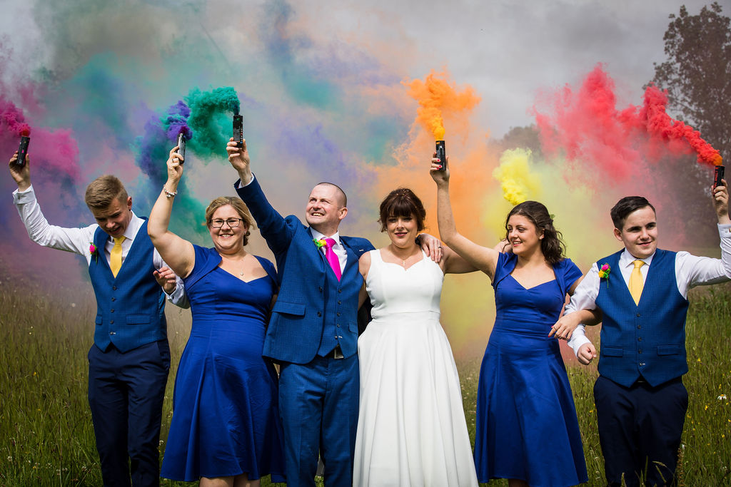 Colourful Wedding