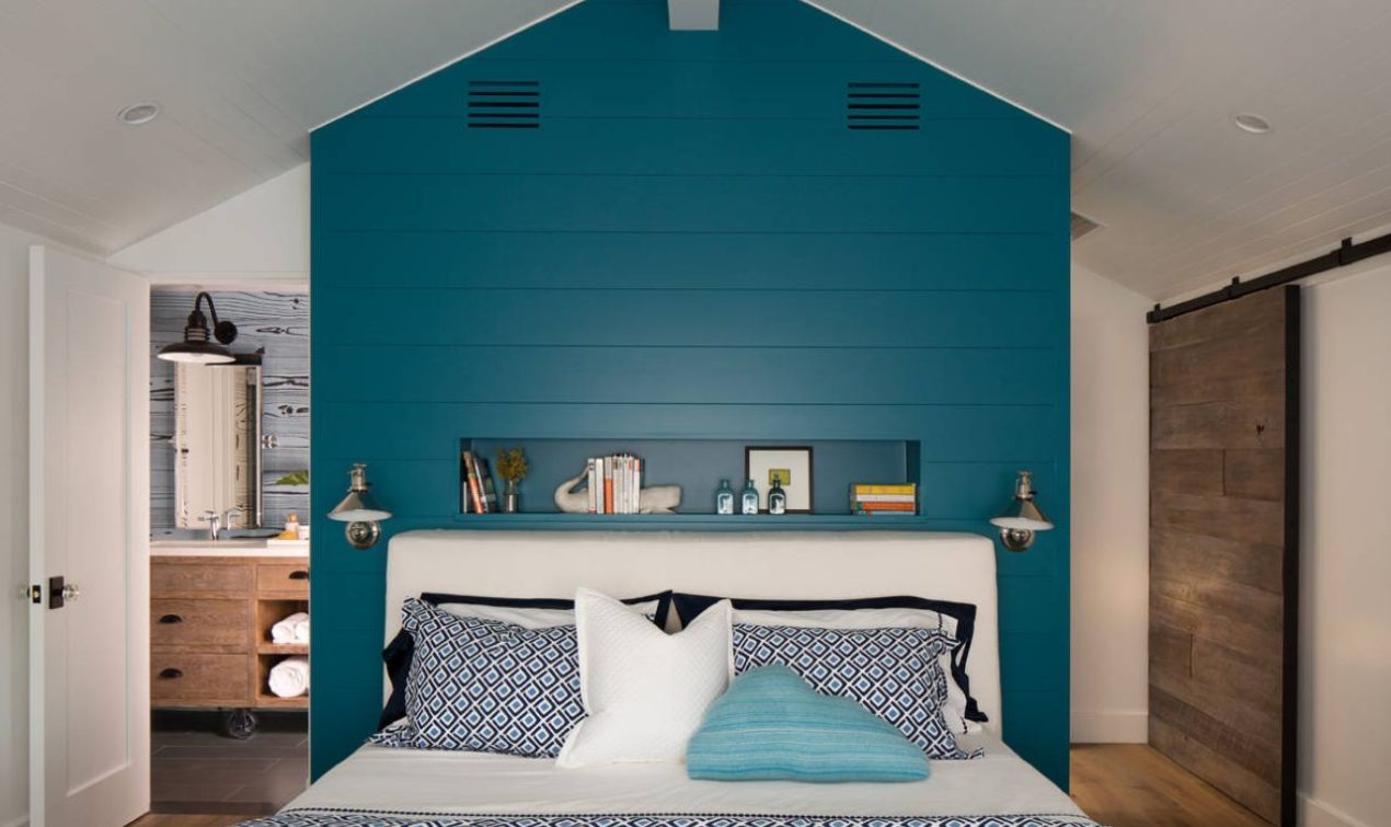 Contrasting Shiplap Wall