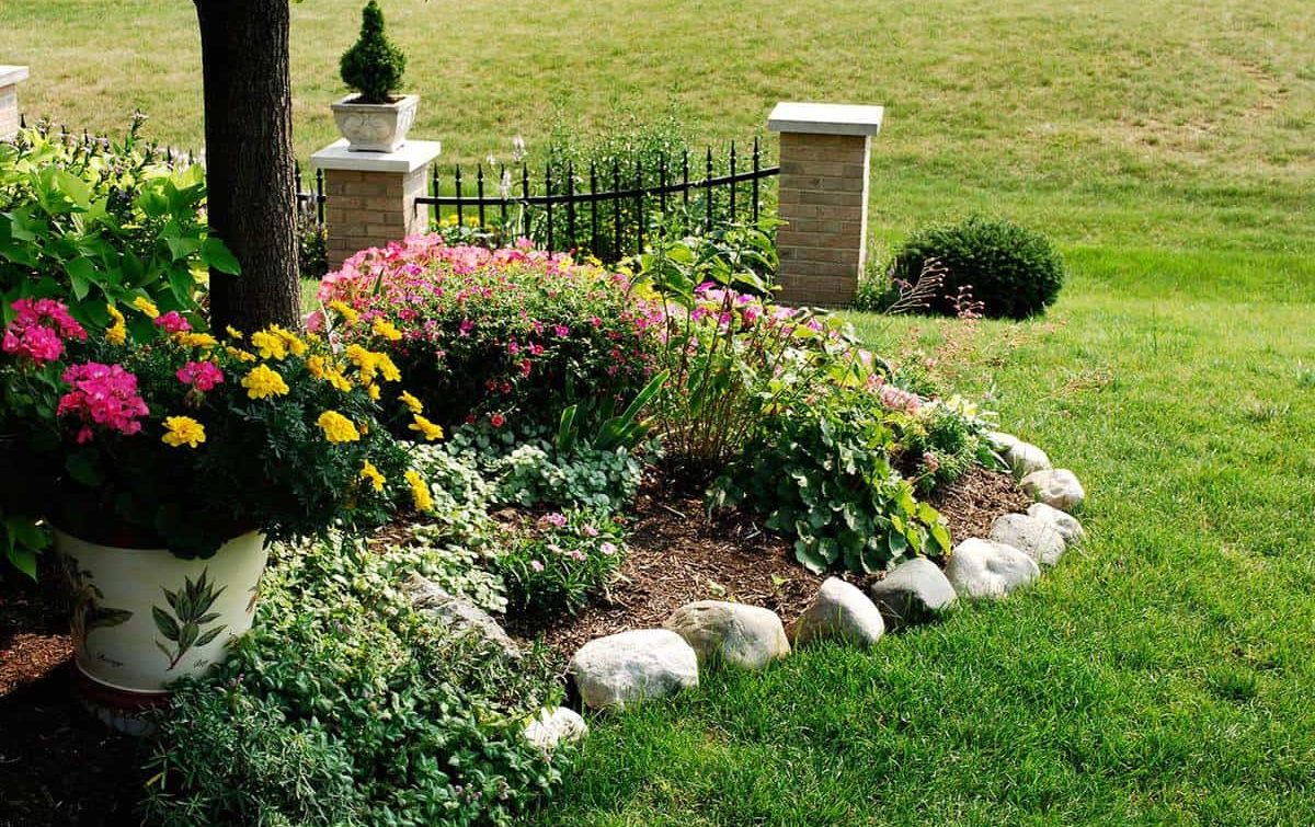 Create Edges with a Rock Garden