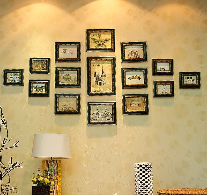 Create a Vintage-Chic Wall Collage for An Antique Look