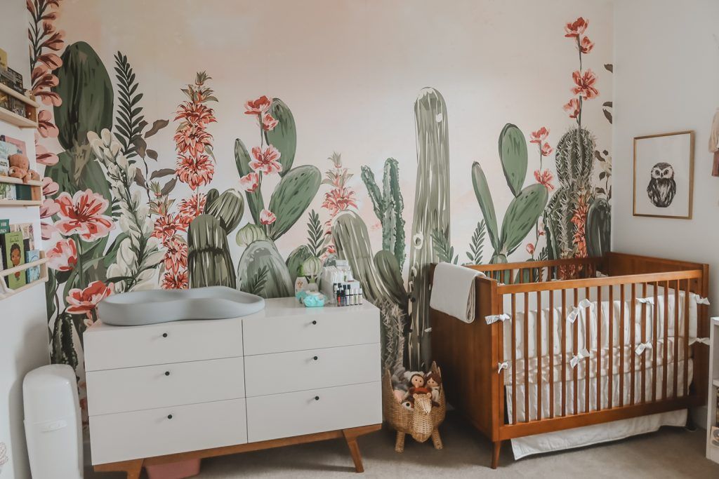 Ditch a Boring Nursery with a Cactus Theme