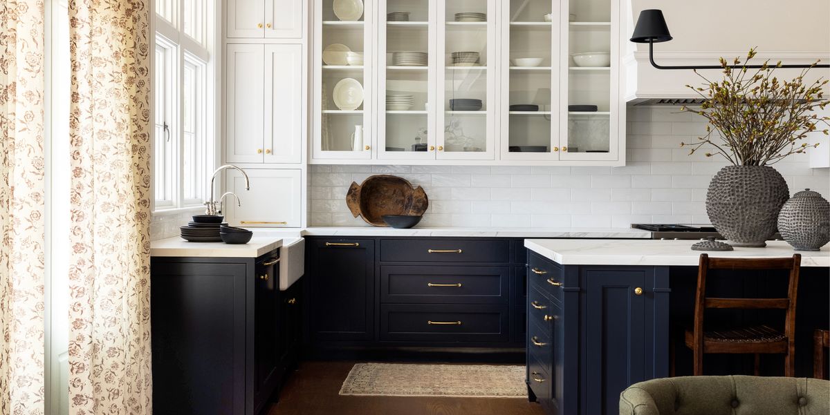 Double-Toned Cabinetry