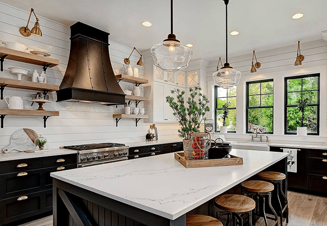 Enhance the Beauty of Your Farmhouse-Style Home with Black Windows