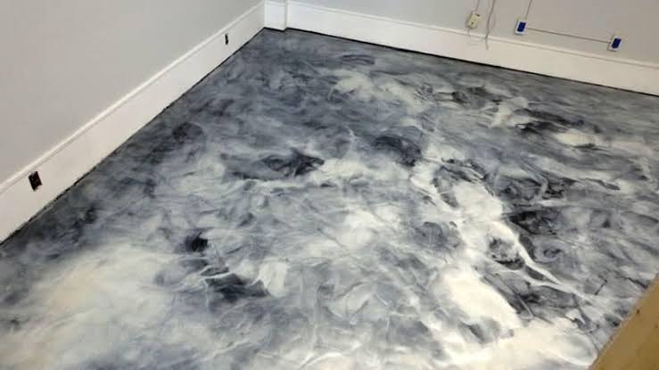 Epoxy Concrete Basement Flooring