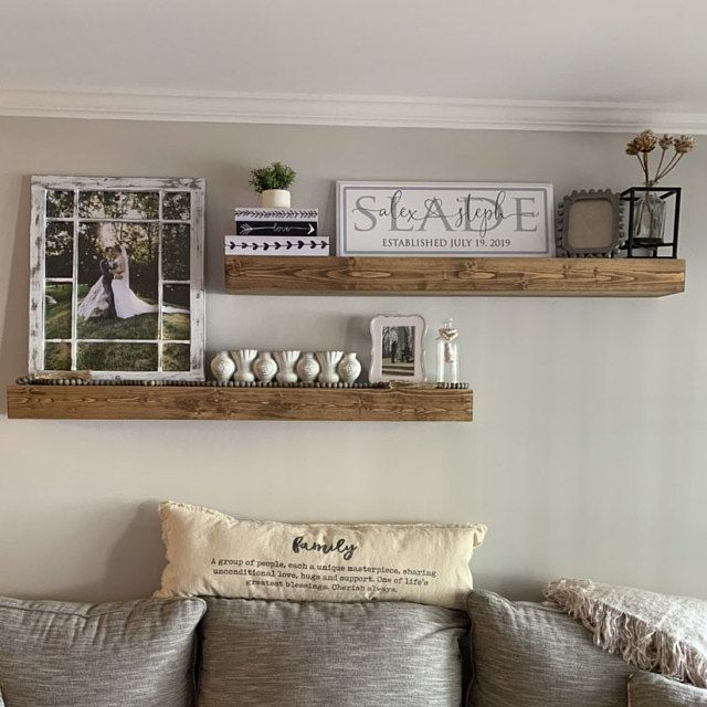 Farmhouse Open Shelving