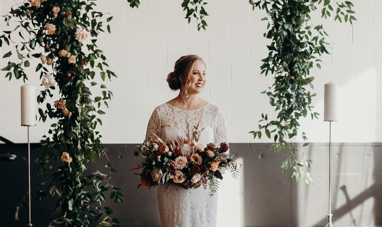 Floating Floral Arch