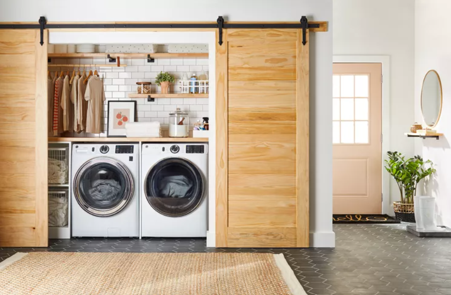 How to Add Shelf in The Laundry Room [25 Creative Shelving Ideas ...