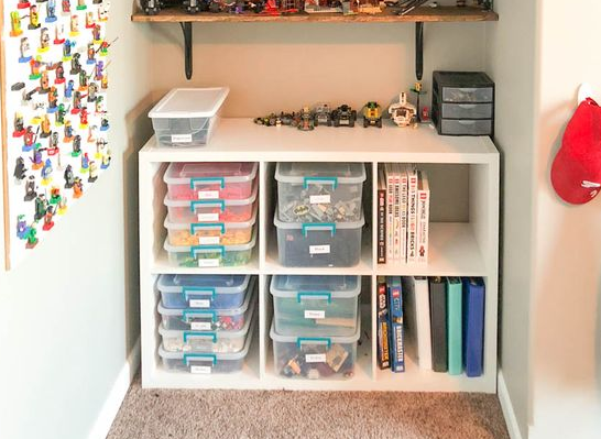 Lego Labeled Drawers