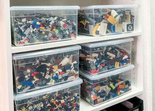 Lego Movable Storage Containers