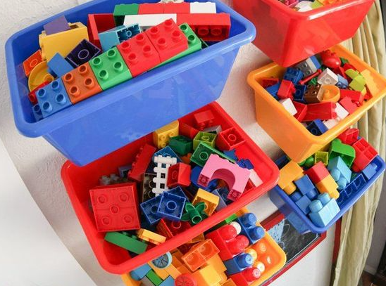 Lego Wall Buckets