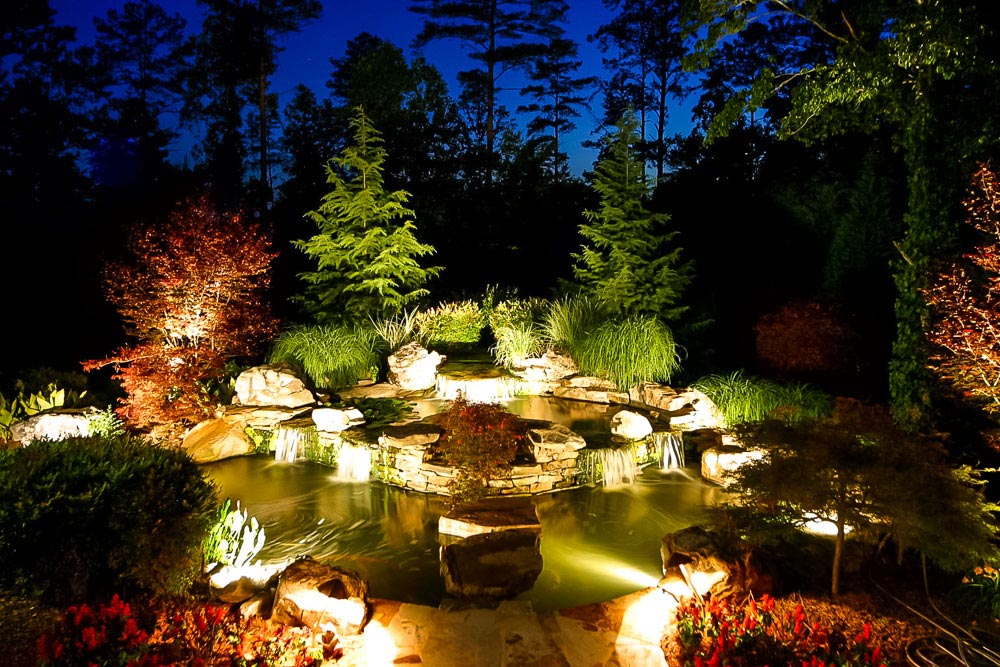 Lighted Water Features
