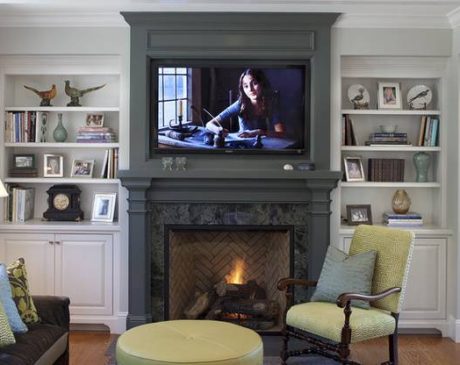Mounting TV Over The Fireplace