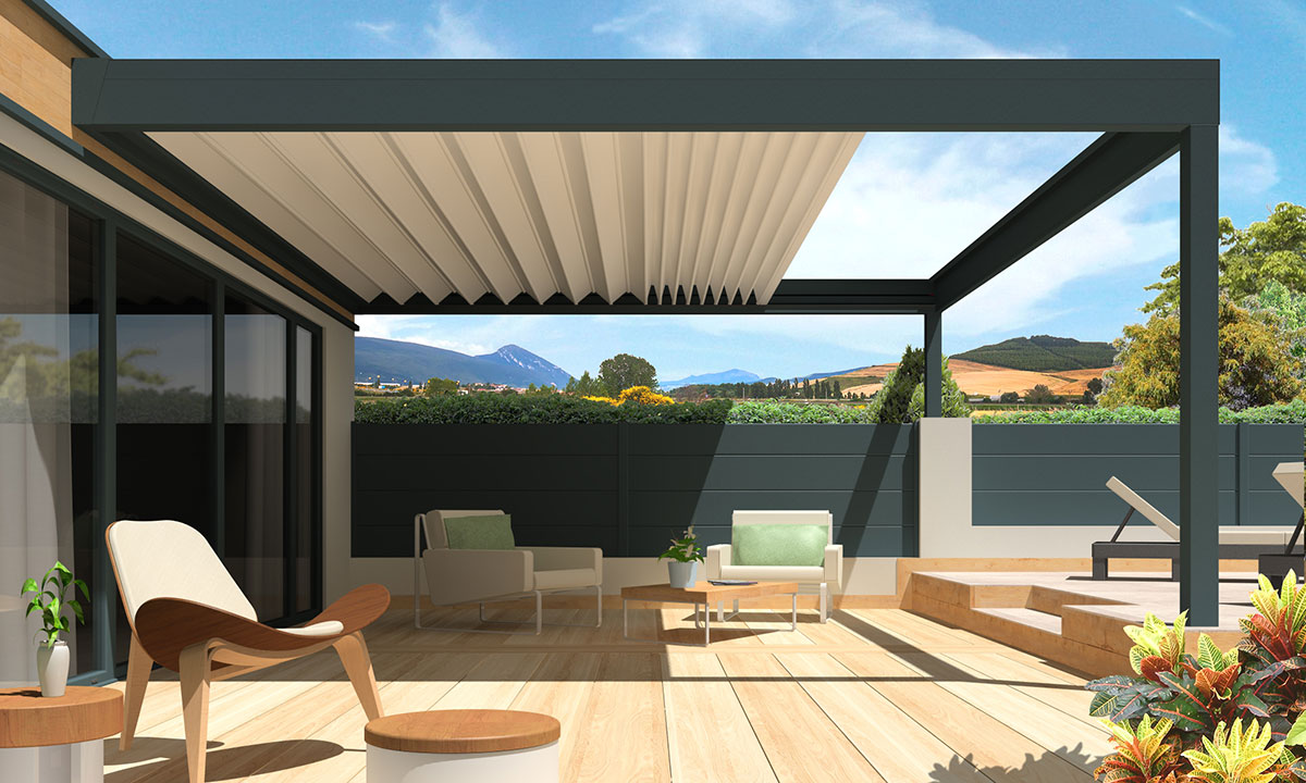 Retractable Roof Pergola