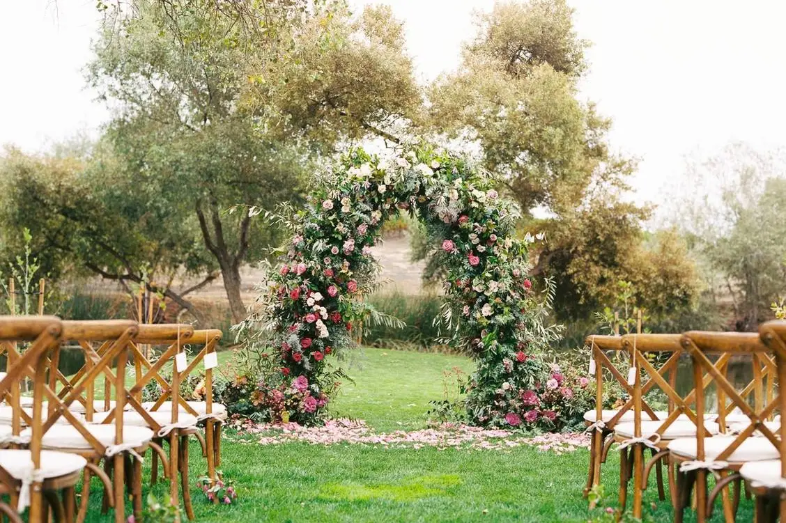 Romantic Floral Arch