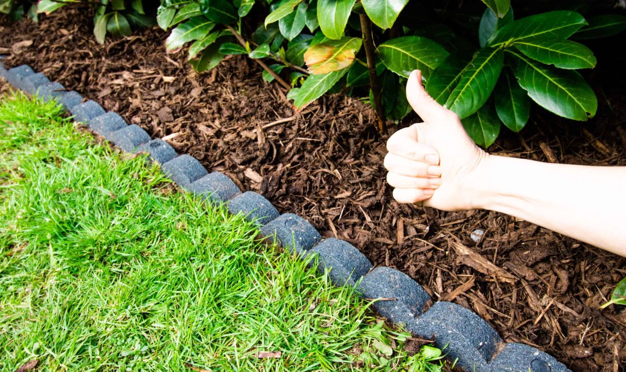 Rubber Flower Bed Edge