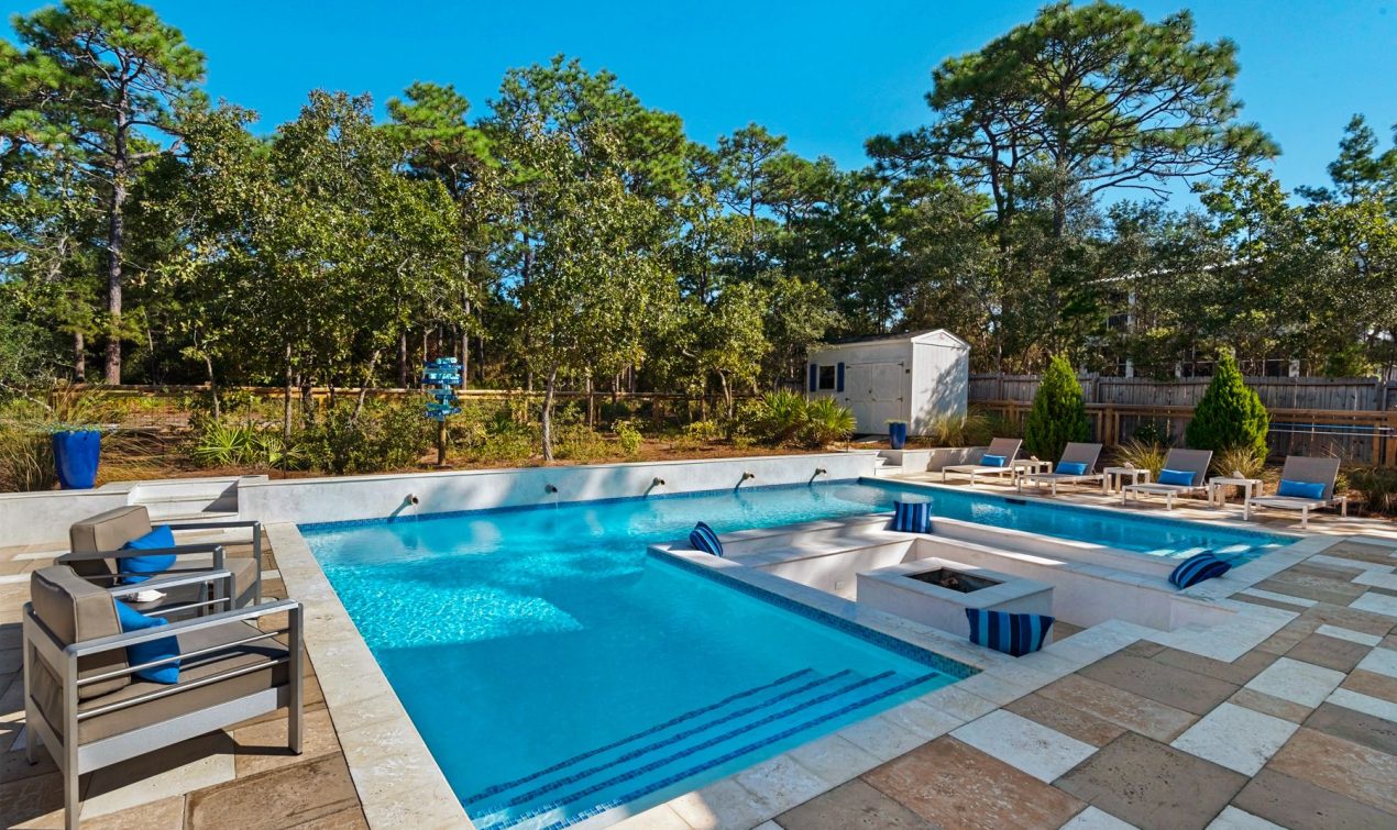 Sunken Fire Pit within Your Pool