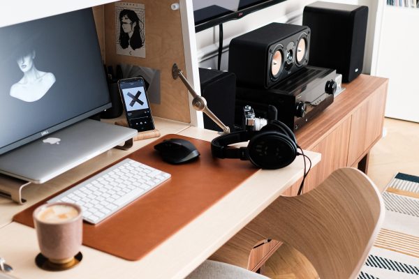 The Tech-Savvy Floating Desk