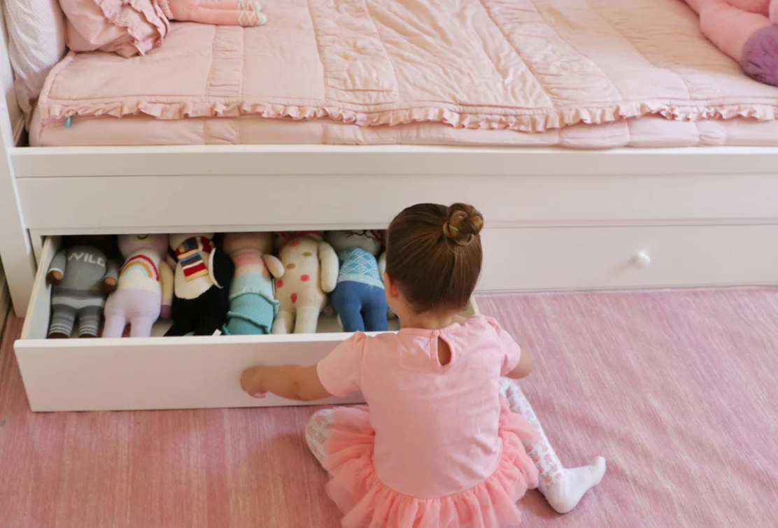 Under-Crib Storage