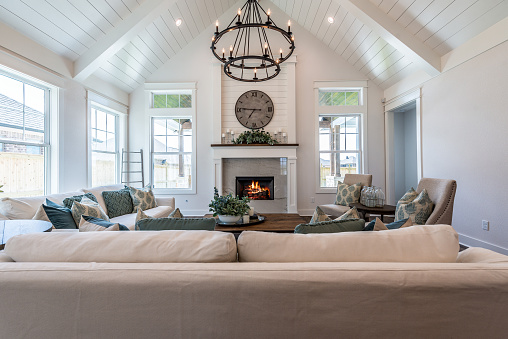 Vaulted Shiplap Ceiling