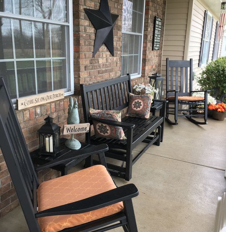 Vintage and Modern Front Curb