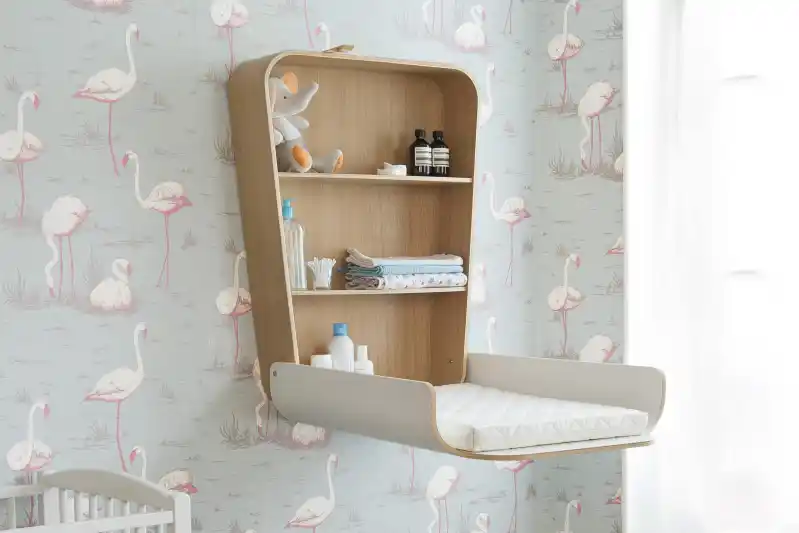 Wall-Mounted Changing Table