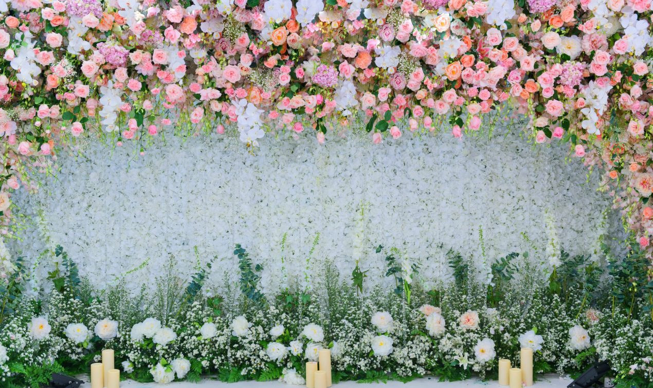 Wedding Flower Wall