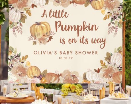 Welcome Little Pumpkin Baby Shower Theme Party