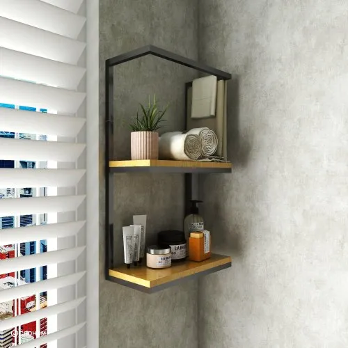 metal accent shelf