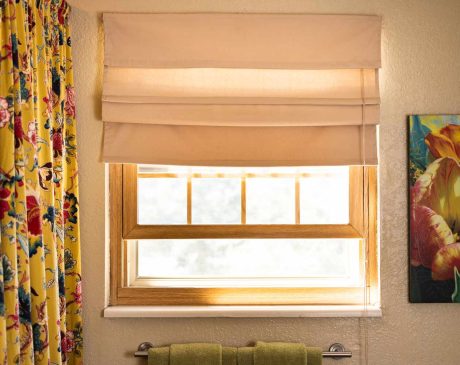 How To Make Roman Shades (With Or Without Dowels)