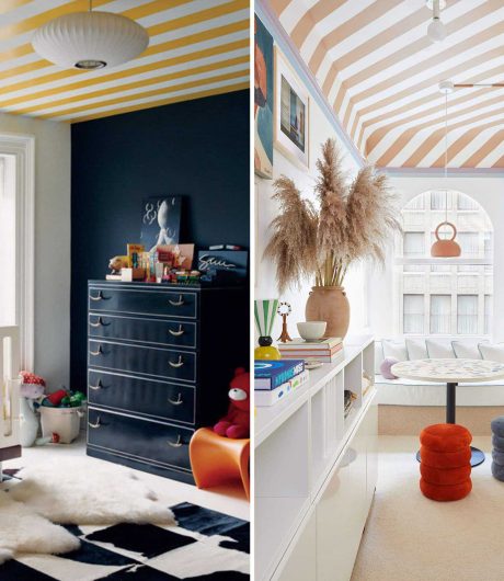 How To Paint A Gingham Pattern On The Ceiling