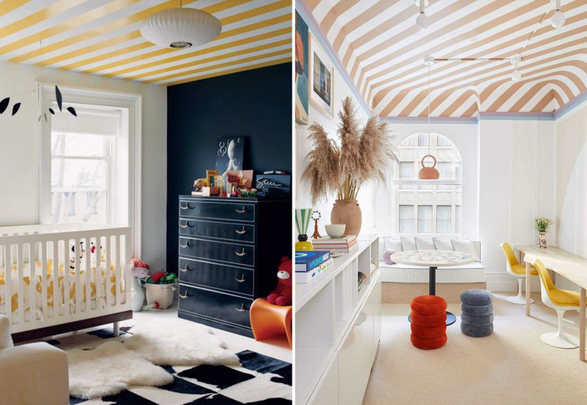Easy Step-by-Step Guide on Painting Gingham Patterns on Ceilings